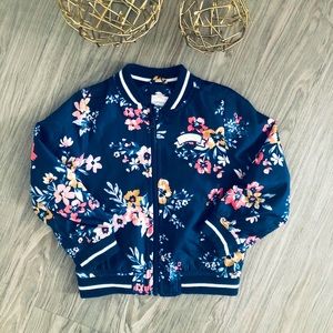 Carter’s floral bomber jacket